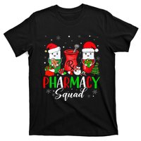 Funny Pharmacy tech Squad Christmas Matching Holiday Pajama T-Shirt