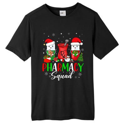 Funny Pharmacy tech Squad Christmas Matching Holiday Pajama Tall Fusion ChromaSoft Performance T-Shirt