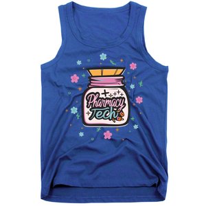 Funny Pharmacy Tech Squad Christmas Matching Holiday Pajama Cute Gift Tank Top