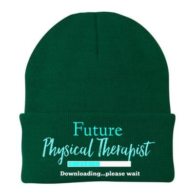 Future Physical Therapist Downloading Please Wait Knit Cap Winter Beanie