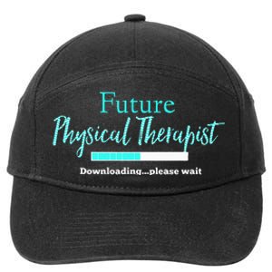 Future Physical Therapist Downloading Please Wait 7-Panel Snapback Hat