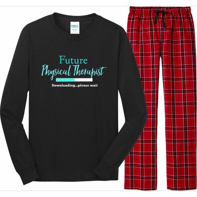 Future Physical Therapist Downloading Please Wait Long Sleeve Pajama Set