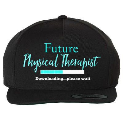 Future Physical Therapist Downloading Please Wait Wool Snapback Cap