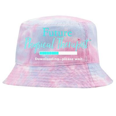 Future Physical Therapist Downloading Please Wait Tie-Dyed Bucket Hat