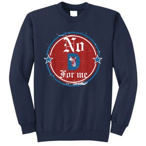 Funny Political Tee No D Anti Liberal Sweatshirt