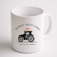 Funny Perfect Tractor Design Diddly Squat Farm Speed And Power Gift Coffee Mug