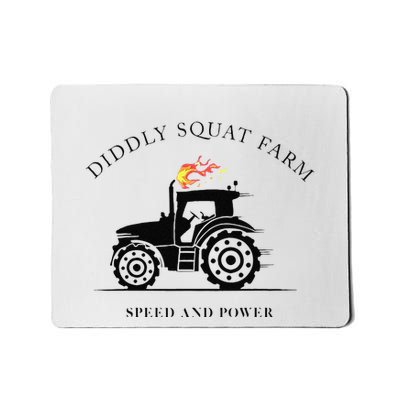 Funny Perfect Tractor Design Diddly Squat Farm Speed And Power Gift Mousepad