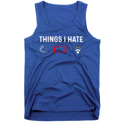 Funny Programmer Things I Hate Gamer Gift Tank Top