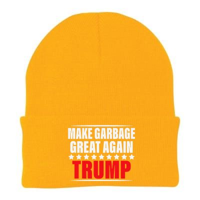 Funny Pro Trump Make Garbage Great Again Gift Knit Cap Winter Beanie