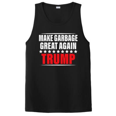 Funny Pro Trump Make Garbage Great Again Gift PosiCharge Competitor Tank