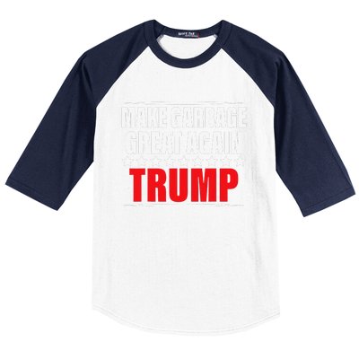 Funny Pro Trump Make Garbage Great Again Gift Baseball Sleeve Shirt