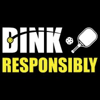 Funny Pickleball Team Clothing Dink Responsibly 7-Panel Snapback Hat