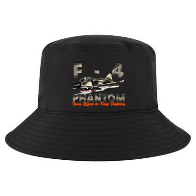 F4 Phantom Team Effort To Keep Fighting Funny Gift Cool Comfort Performance Bucket Hat