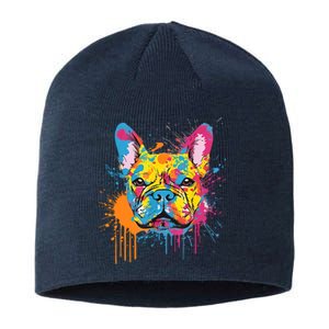 Frenchie Proud To Be A Frenchie Lover Dog Pet Sustainable Beanie