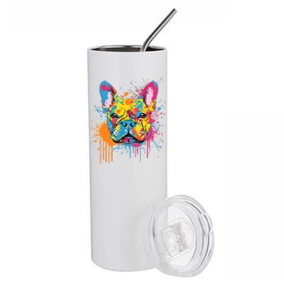 Frenchie Proud To Be A Frenchie Lover Dog Pet Stainless Steel Tumbler