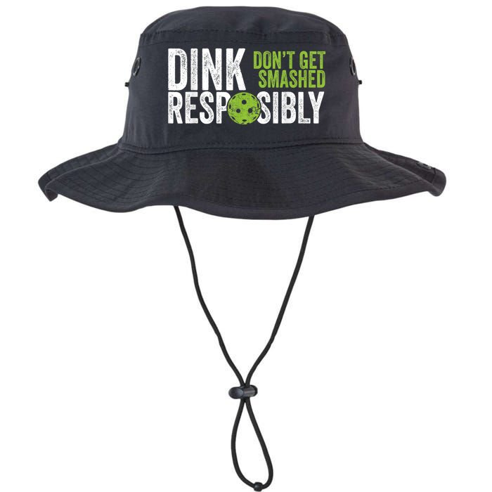 Funny Pickleball Team Clothing - Dink Responsibly Legacy Cool Fit Booney Bucket Hat