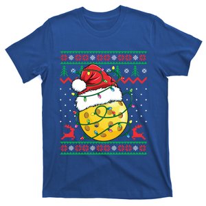 Funny Pickleball Ugly Christmas Xmas Cool Gift T-Shirt