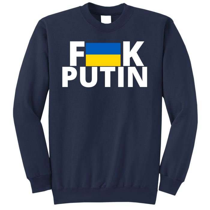 Fuck Putin Ukraine Flag Sweatshirt