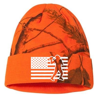 Football Player USA Flag Kati Licensed 12" Camo Beanie