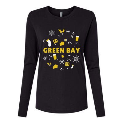 Funny Packers Ugly Christma Womens Cotton Relaxed Long Sleeve T-Shirt