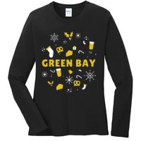 Funny Packers Ugly Christma Ladies Long Sleeve Shirt