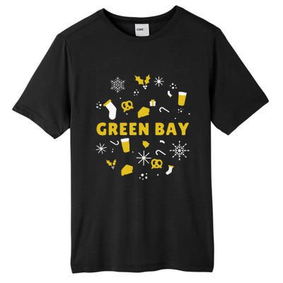 Funny Packers Ugly Christma Tall Fusion ChromaSoft Performance T-Shirt