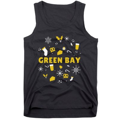 Funny Packers Ugly Christma Tank Top