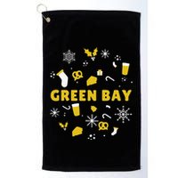 Funny Packers Ugly Christma Golf Towel