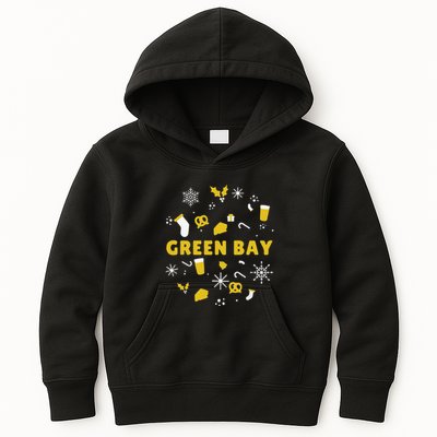 Funny Packers Ugly Christma Kids Hoodie