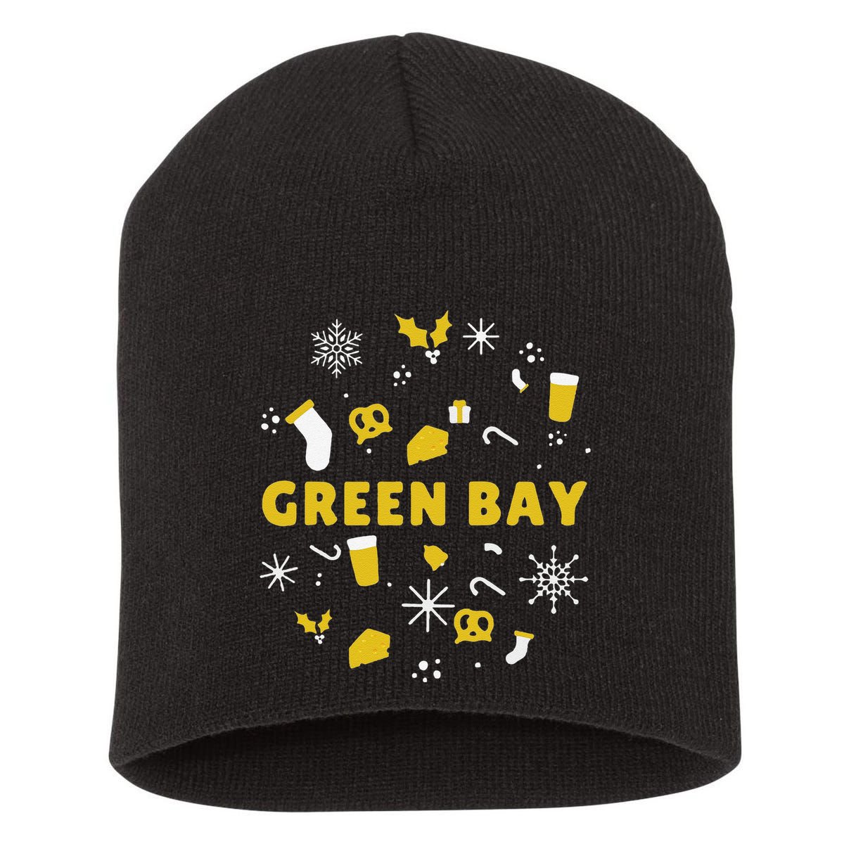 Funny Packers Ugly Christma Short Acrylic Beanie