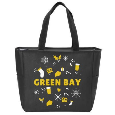 Funny Packers Ugly Christma Zip Tote Bag