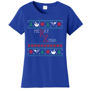 Funny Pharmacy Ugly Christmas Sweaters Gift Women's T-Shirt