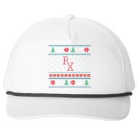 Funny Pharmacy Ugly Christmas Sweaters Snapback Five-Panel Rope Hat