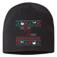 Funny Pharmacy Ugly Christmas Sweaters Sustainable Beanie