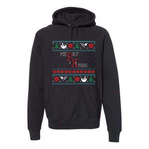 Funny Pharmacy Ugly Christmas Sweaters Premium Hoodie