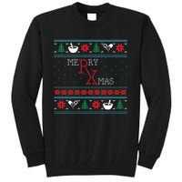 Funny Pharmacy Ugly Christmas Sweaters Tall Sweatshirt