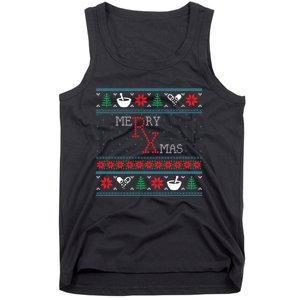 Funny Pharmacy Ugly Christmas Sweaters Tank Top