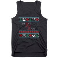 Funny Pharmacy Ugly Christmas Sweaters Tank Top