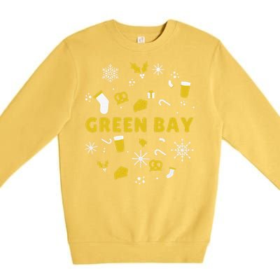 Funny Packers Ugly Christma Premium Crewneck Sweatshirt