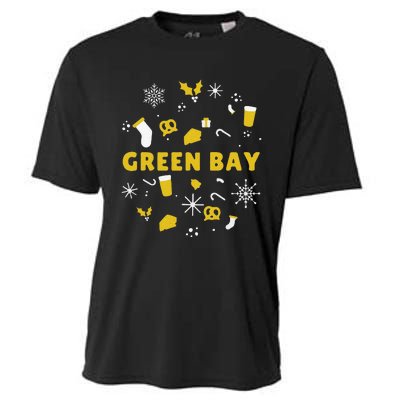 Funny Packers Ugly Christma Cooling Performance Crew T-Shirt