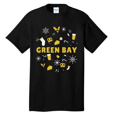 Funny Packers Ugly Christma Tall T-Shirt