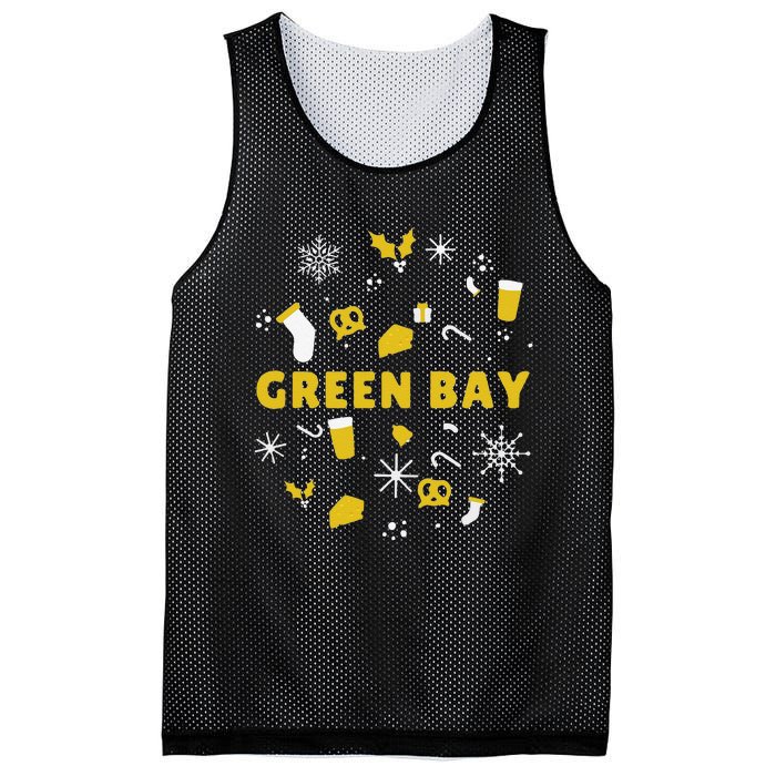 Funny Packers Ugly Christma Mesh Reversible Basketball Jersey Tank