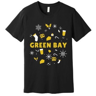 Funny Packers Ugly Christma Premium T-Shirt