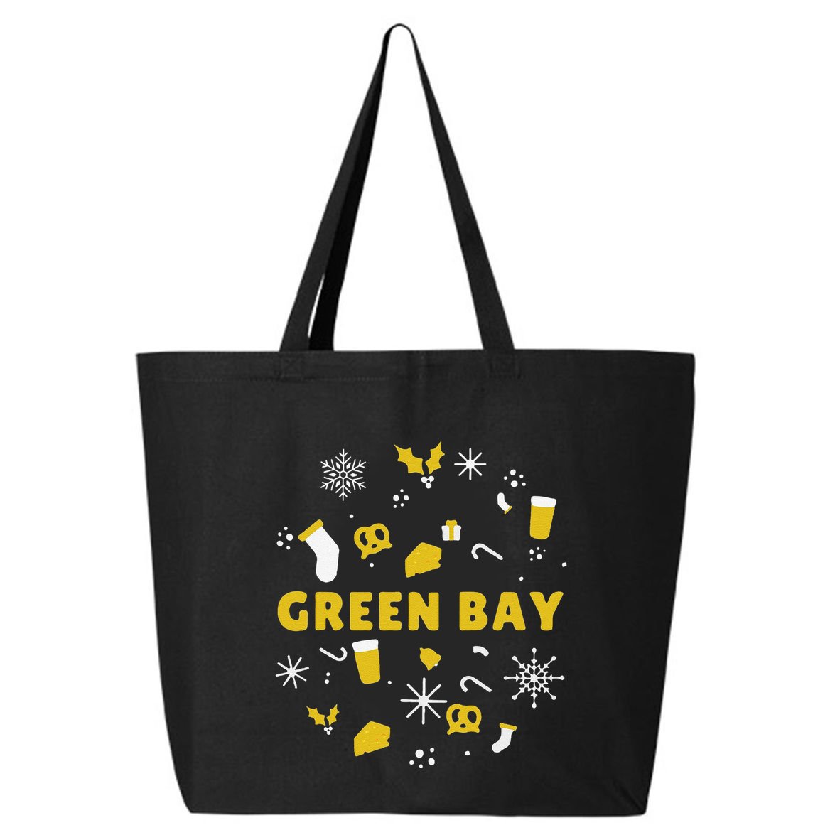 Funny Packers Ugly Christma 25L Jumbo Tote