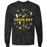 Funny Packers Ugly Christma Tie-Dye Long Sleeve Shirt