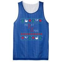 Funny Pharmacy Ugly Christmas Gift Mesh Reversible Basketball Jersey Tank