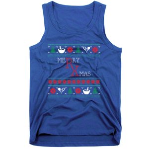 Funny Pharmacy Ugly Christmas Gift Tank Top