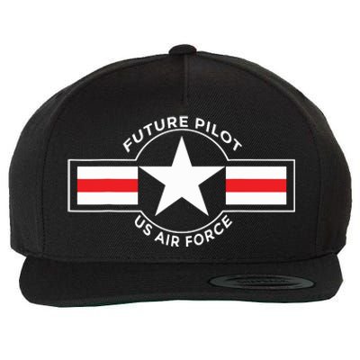 Future Pilot Vintage Wool Snapback Cap