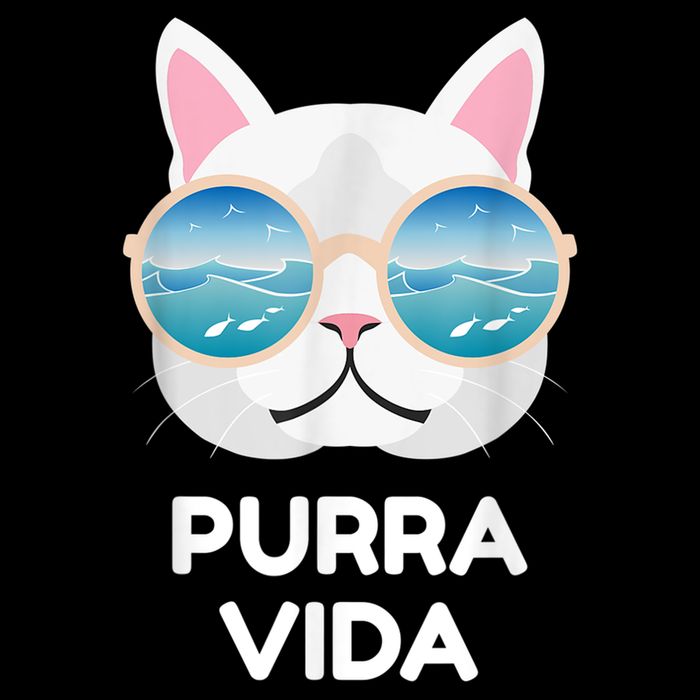 Funny Pura Vida Cat Costa Rica Surfing Surf Waves Backpack