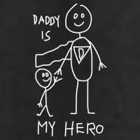 Firefighter Police Veteran Heros Daddy Is My Hero Funny Gift 11oz C Handle Ceramic Mug